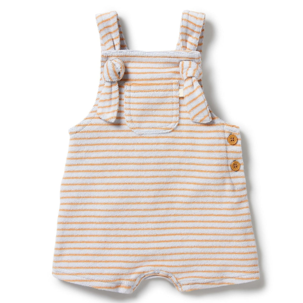 Wilson & Frenchy | Organic Terry Overall - Nutmeg Stripe