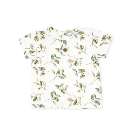 Indigo & Lellow | Cot Sheet - Floral Blossom