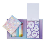 Tiger Tribe | Pastel Colouring Set - Kawaii Cafe