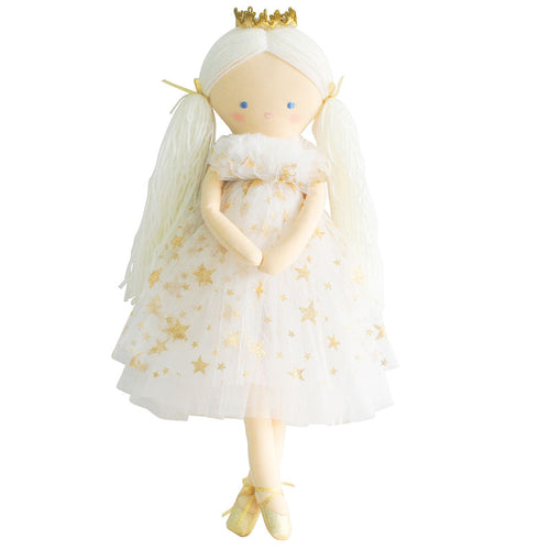 Alimrose | Penelope Princess - Gold Star Tulle 50cm