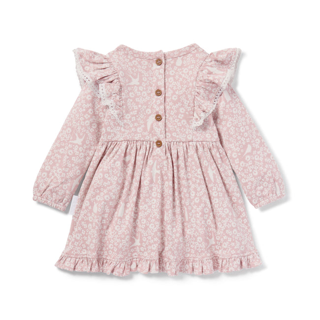 Aster & Oak | Pixi Floral Ruffle Dress - LAST Size 3, 5