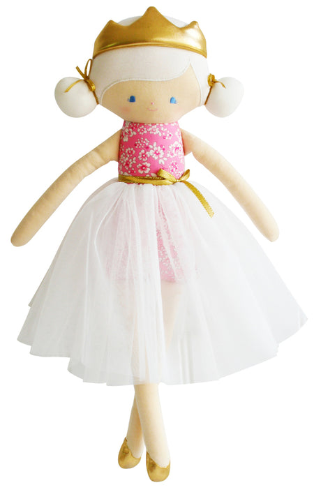 Alimrose | Pippa Doll - Grey Linen 52cm