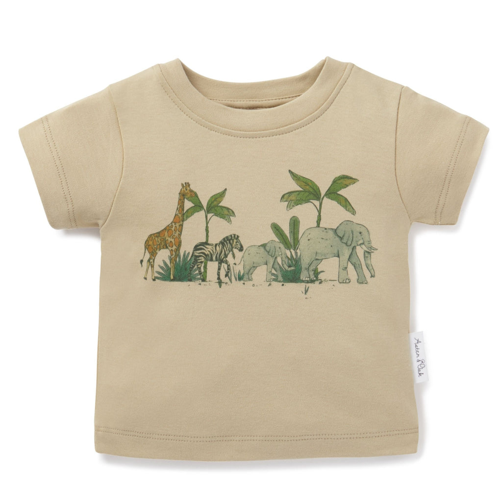 Aster & Oak | Safari Print Tee