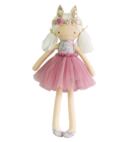 Alimrose | Ruby Pom Pom Doll - Lavender 48cm