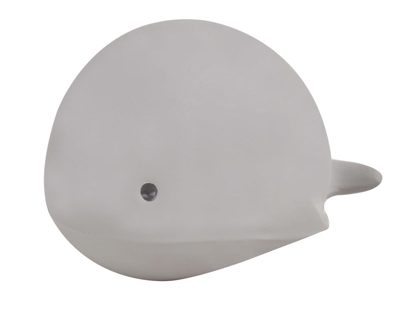 Tikiri | Whale - Natural Rubber Baby Rattle & Bath Toy