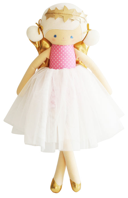 Alimrose | Scarlett Pom Pom Doll Pink - 48cm