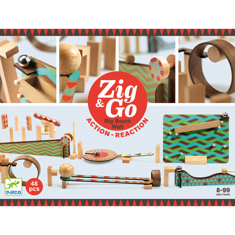 Djeco | Zig & Go 48pc Set