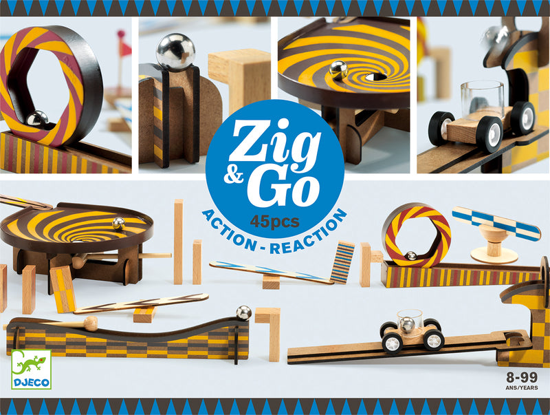 Djeco | Zig & Go 45pc Set