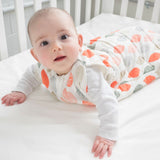 Ergopouch | Cocoon Winter Swaddle and Sleep Bag (2.5 tog) - Blush Leaf