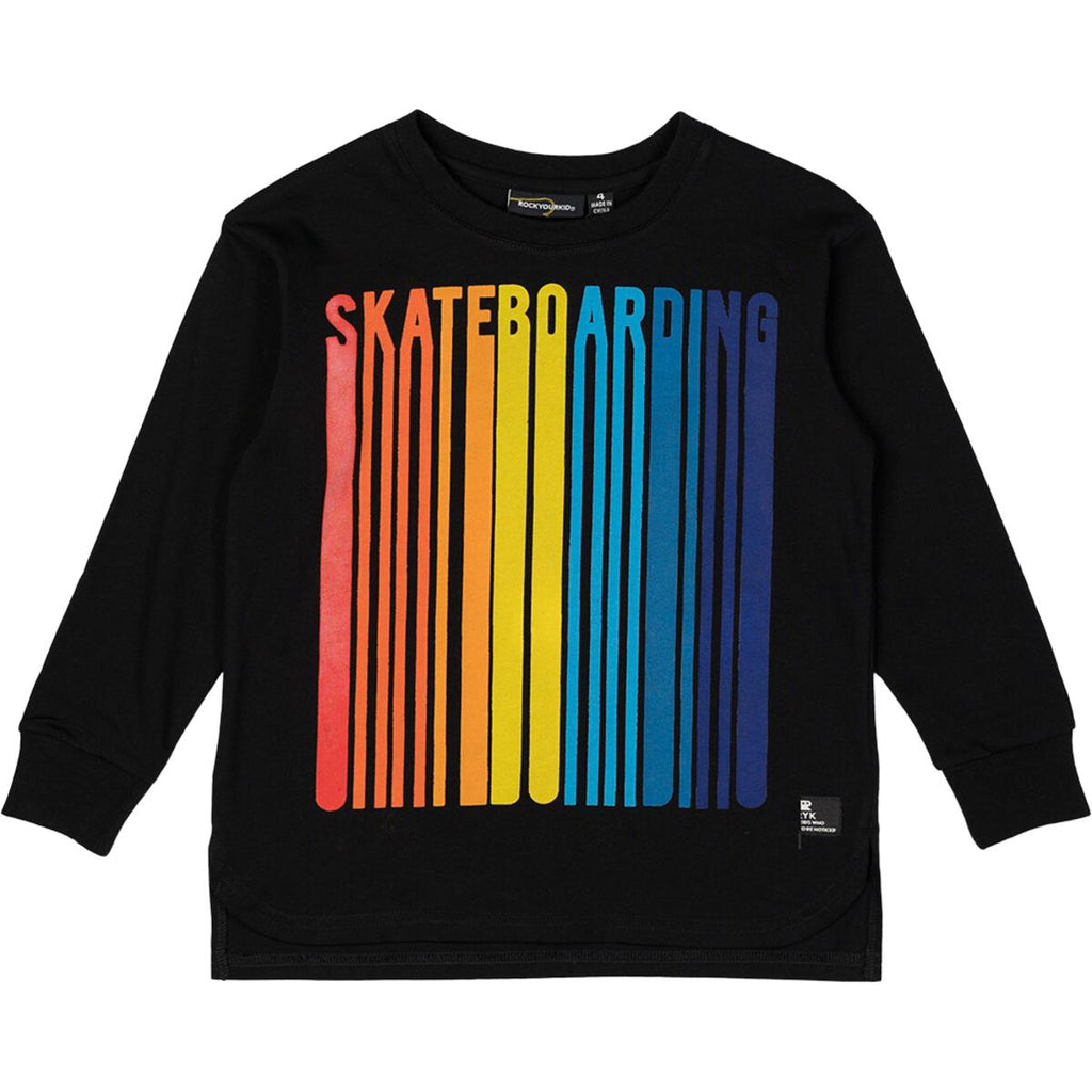 Rock Your Baby | Skateboarding Boxy Fit T-Shirt