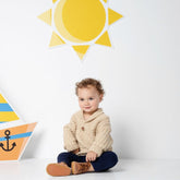 Indigo & Lellow | Calvin Knit Jumper - Sand