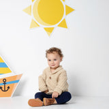 Indigo & Lellow | Calvin Knit Jumper - Sand