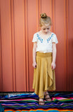 Sage Designs | Mustard Midi Skirt - LAST Size 3, 4