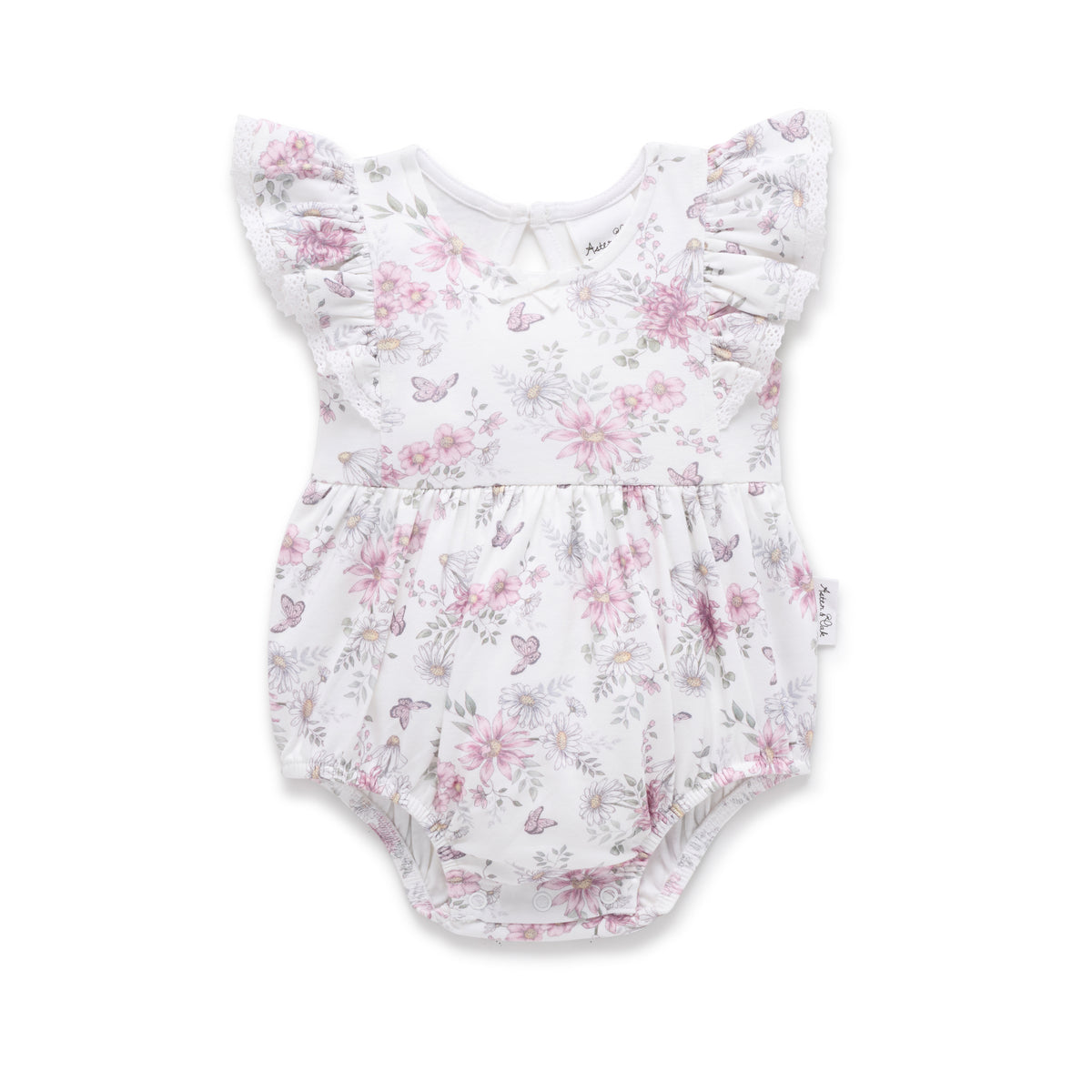 Aster & Oak | Daisy Floral Bubble Romper