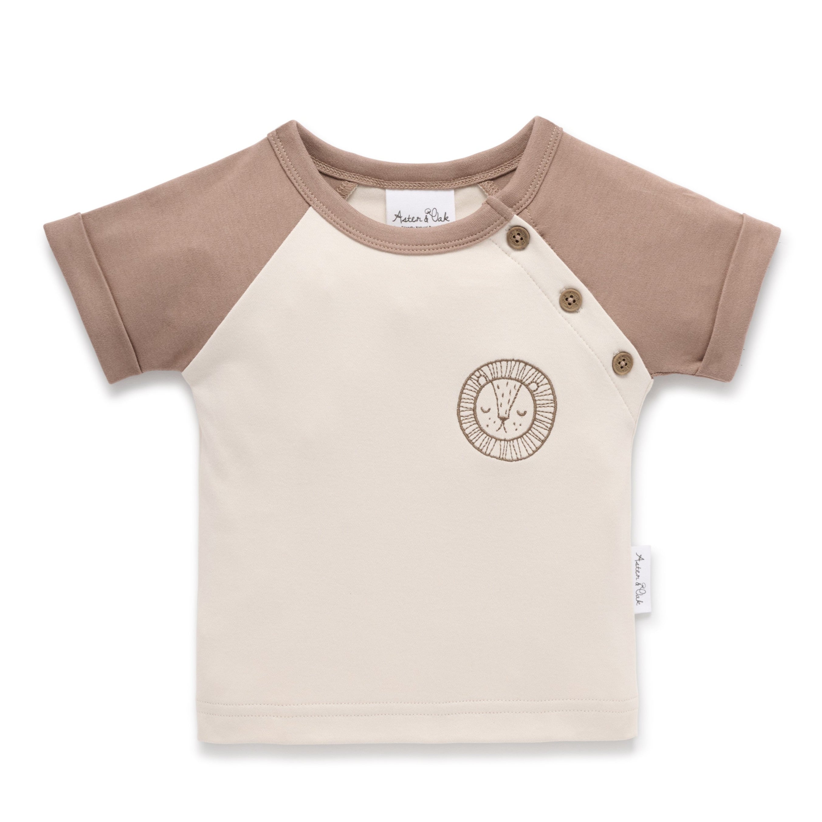 Aster & Oak | Lion Raglan Tee