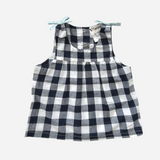 Love Henry | Amelia Top - Navy Check