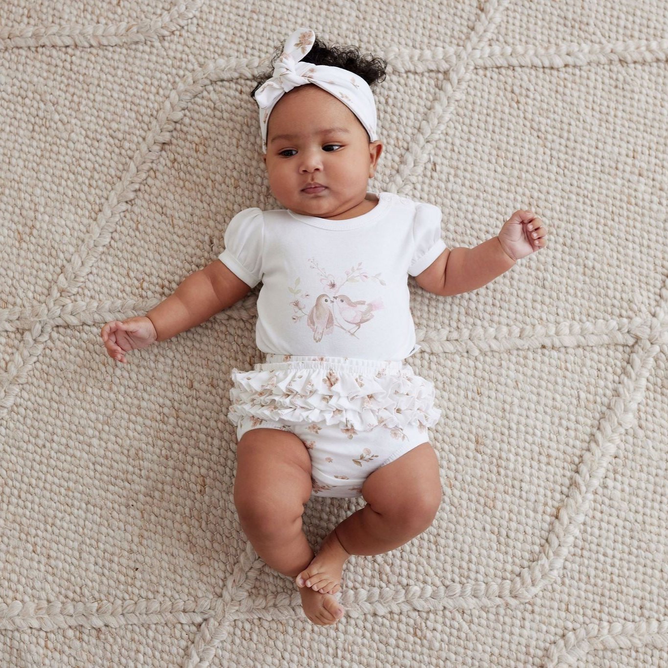Aster & Oak | Blossom Ruffle Bloomers - LAST Size 000