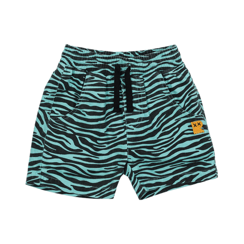 Rock Your Baby | Blue Tiger Shorts