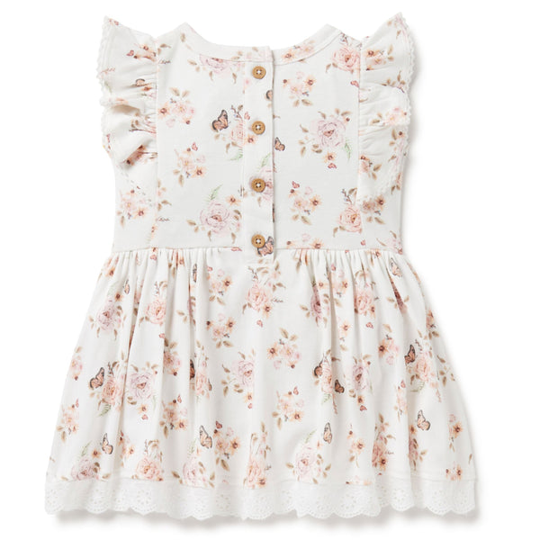 Aster & Oak | Butterfly Garden Ruffle Dress