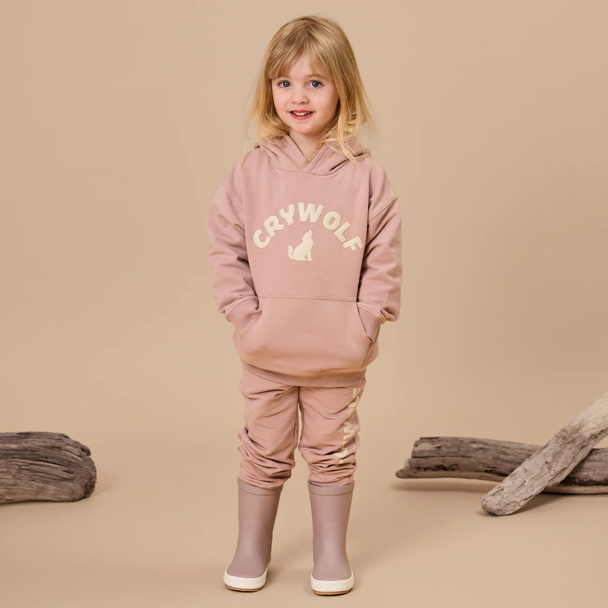 Crywolf | Chill Hoodie - Dusty Mauve
