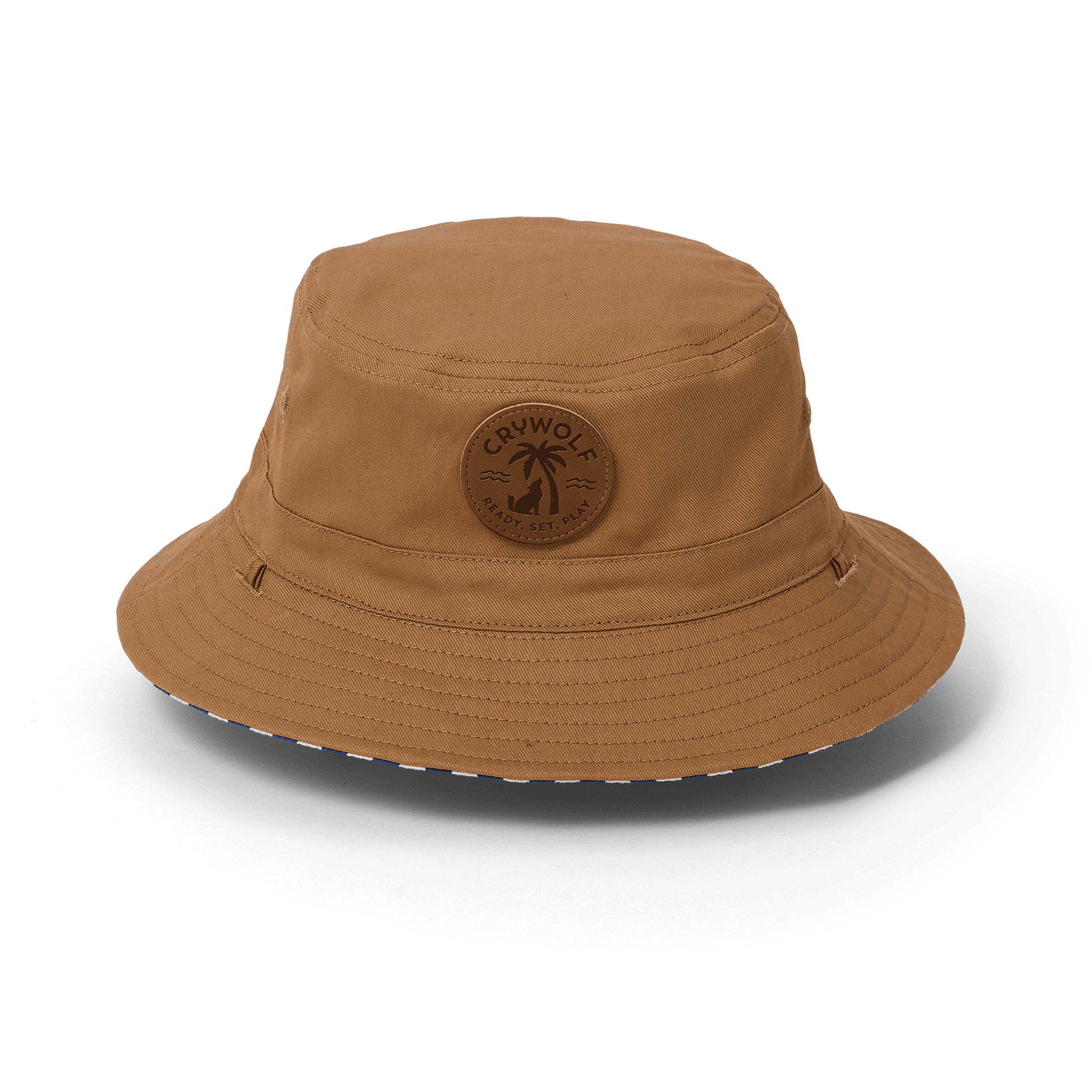 Crywolf | Reversible Bucket Hats - Deep Sea Stripe