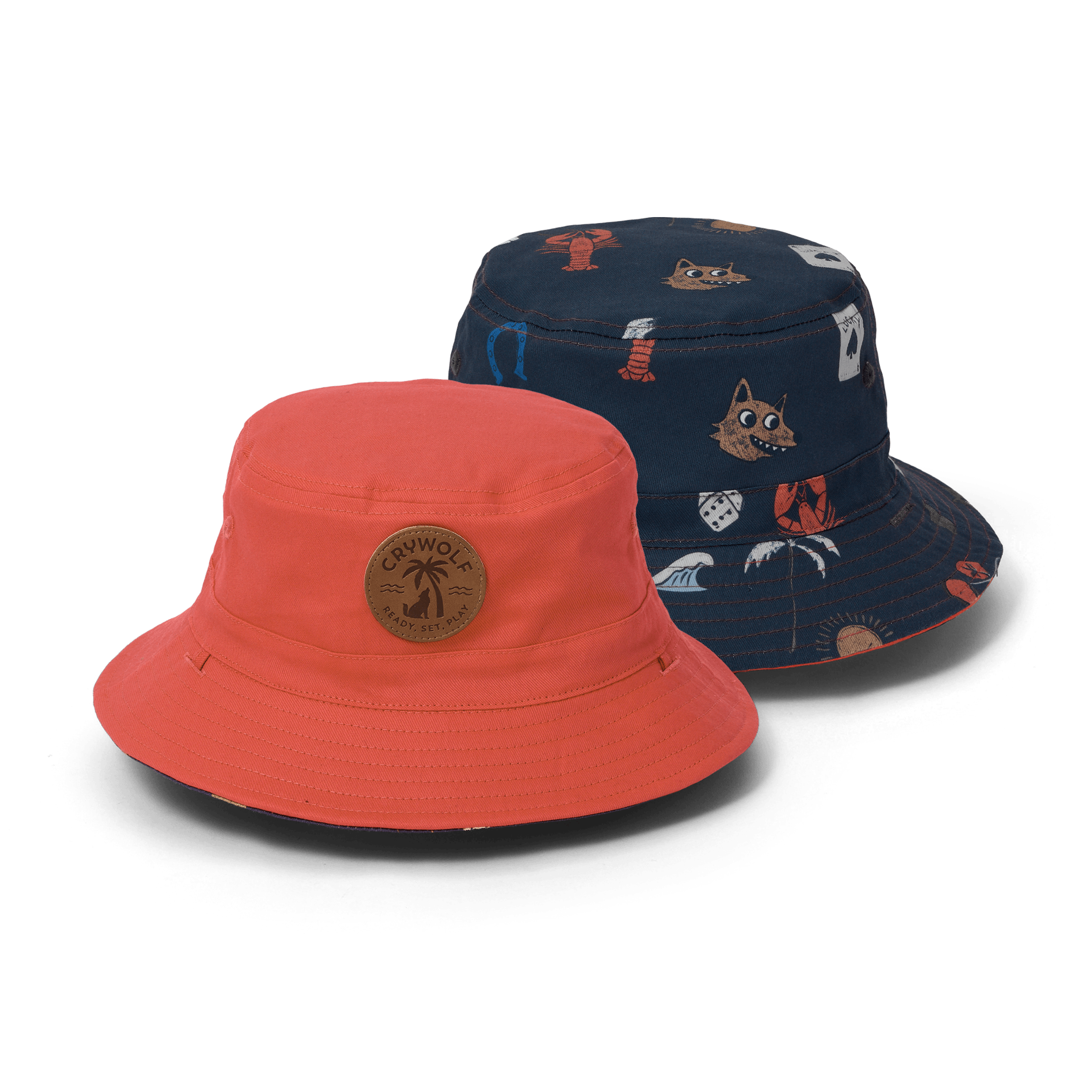 Crywolf | Reversible Bucket Hats - Lucky Days