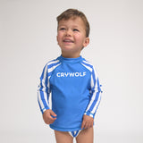 Crywolf | Baby Rash Vest - Deep Sea Stripe
