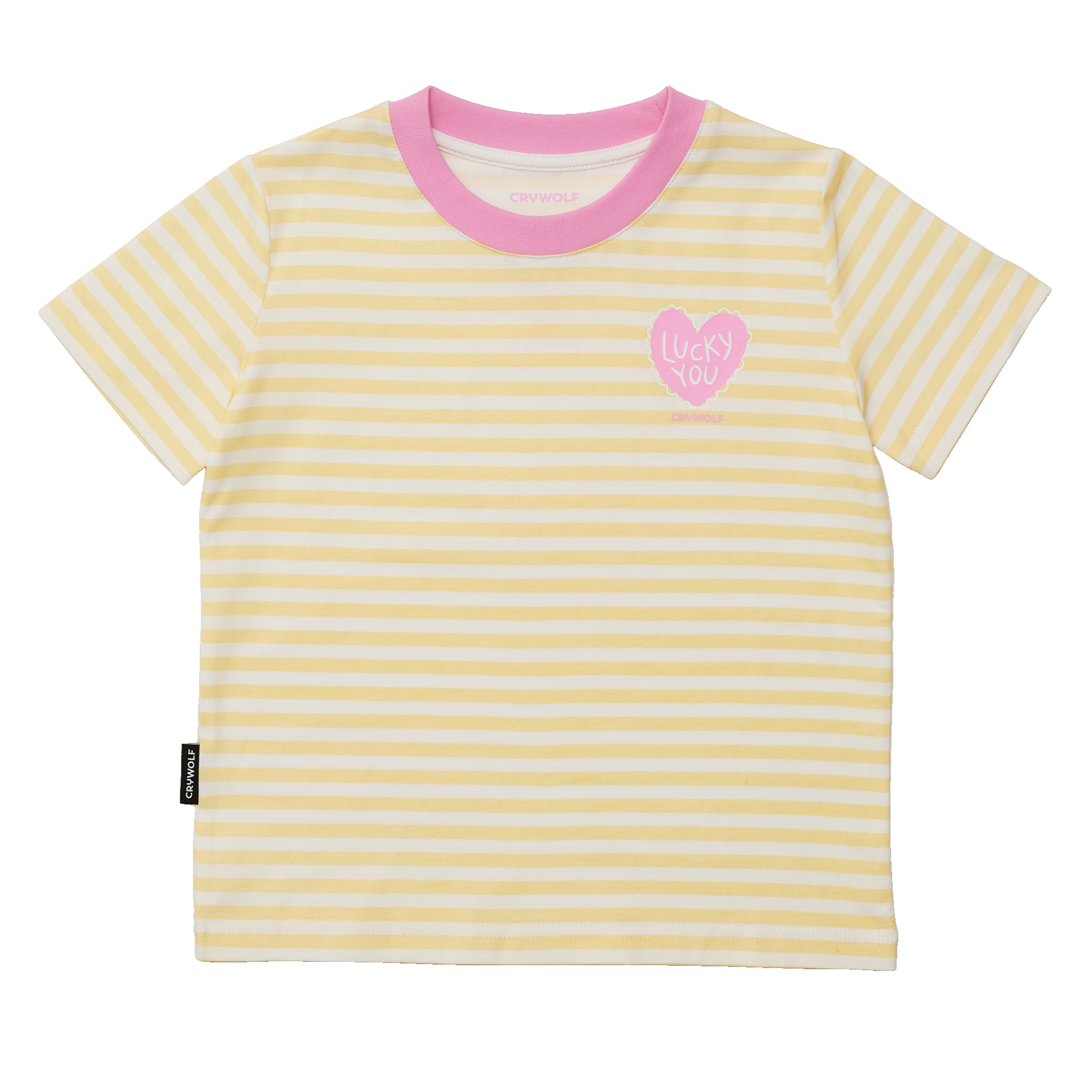 Crywolf | Lucky You Stripe T-Shrit