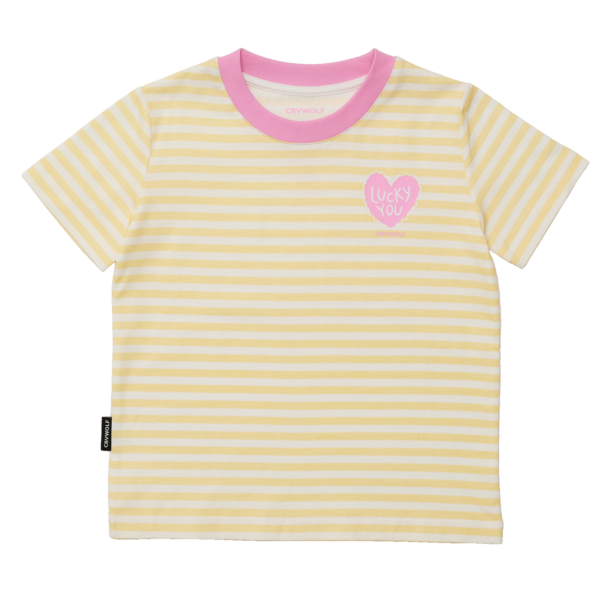 Crywolf | Lucky You Stripe T-Shrit