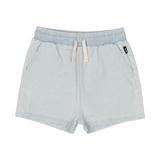 Rock Your Baby | Light Blue Chambray Shorts