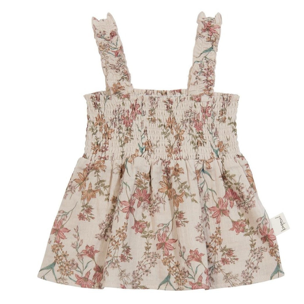 Lily Shirred Top