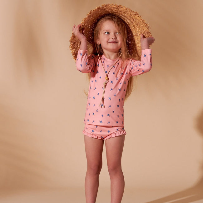 Wilson & Frenchy | Little Flower Rashie Swim Set