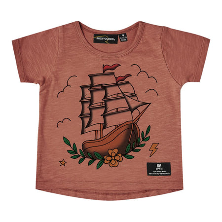 Rock Your Baby | T Rex LS Boxy Fit T-Shirt