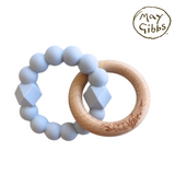 Jellystone | May Gibbs Moon Teether - Soft Blue