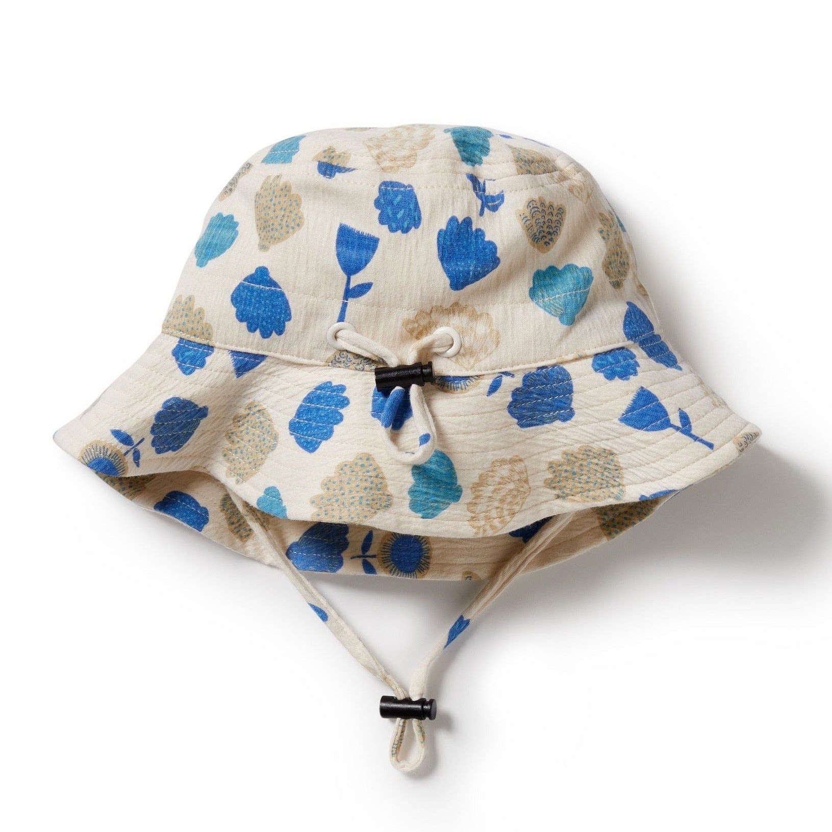 Ocean Breeze Crinkle Sunhat