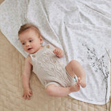 Oatmeal Cable Knit Romper