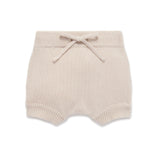 Oatmeal Knit Shorts