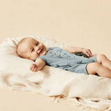 Organic Henley Growsuit - Palm Days