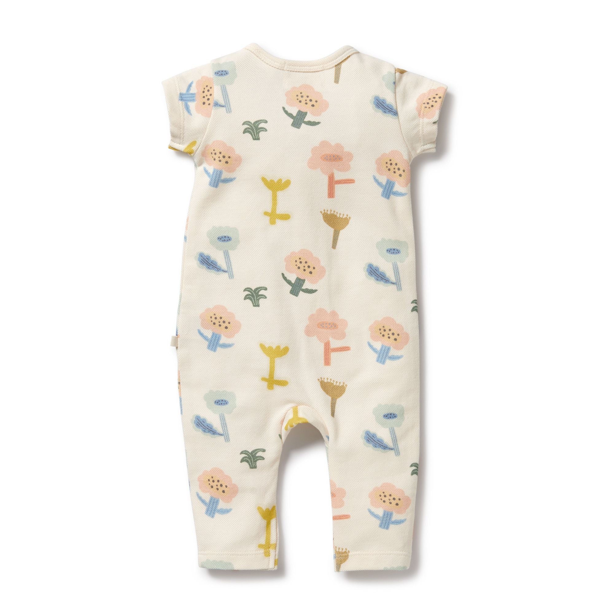 Wilson & Frenchy | Cookie Cut Ruffle Zipsuit