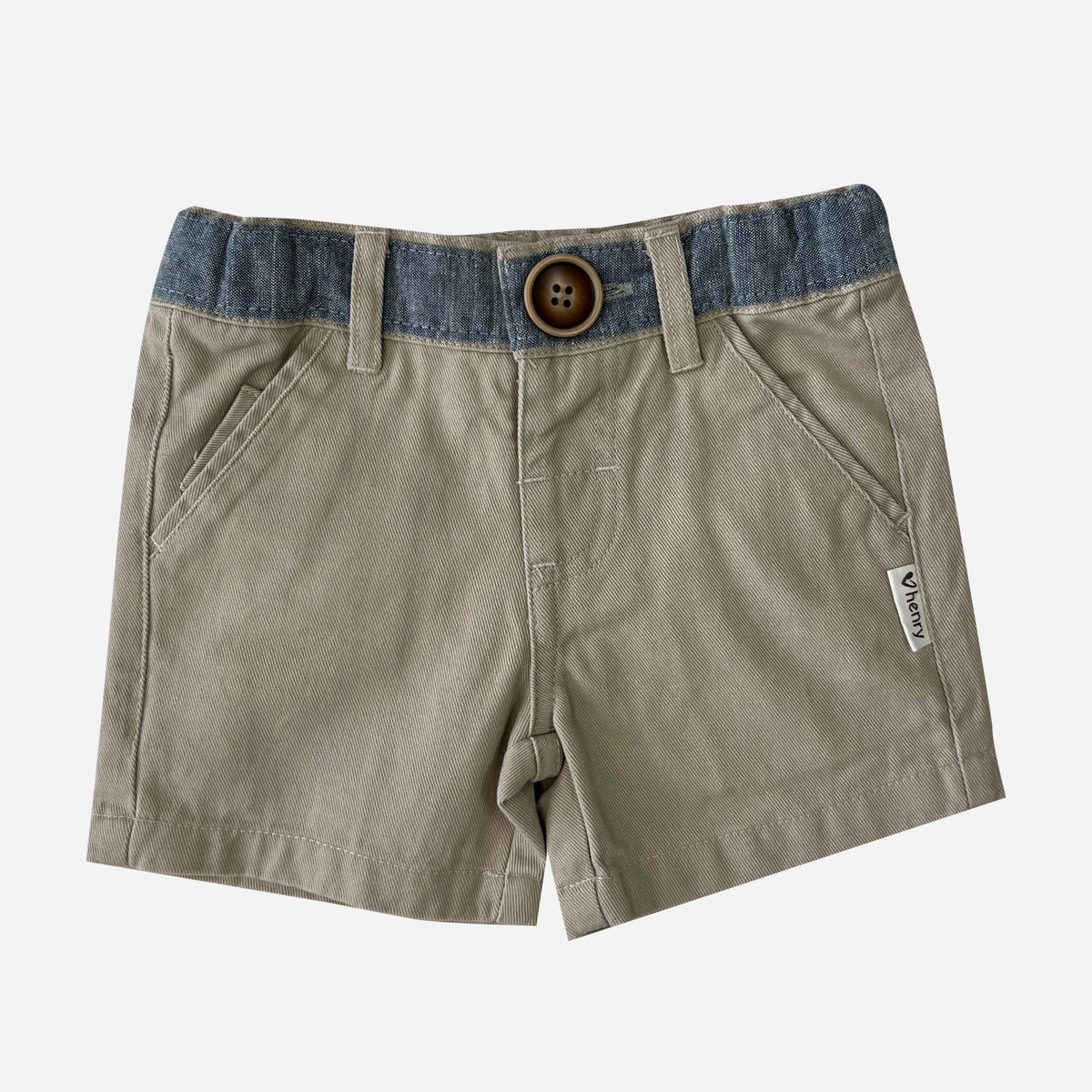 Baby Boy Oscar Shorts - Beige