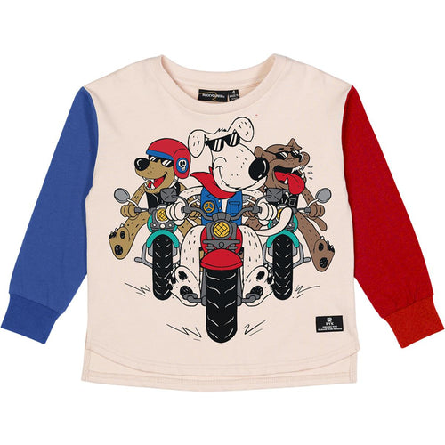 Rock Your Baby Pups On Bikes Boxy Fit T-Shirt