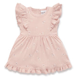 Petal Pointelle Ruffle Dress