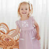 Aster & Oak | Orchid Daisy Embroidered Dress