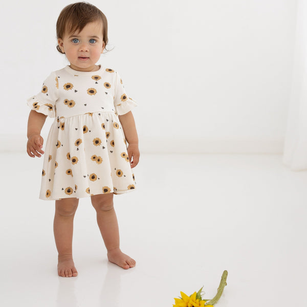 Aster & Oak | Sunflower Skater Dress