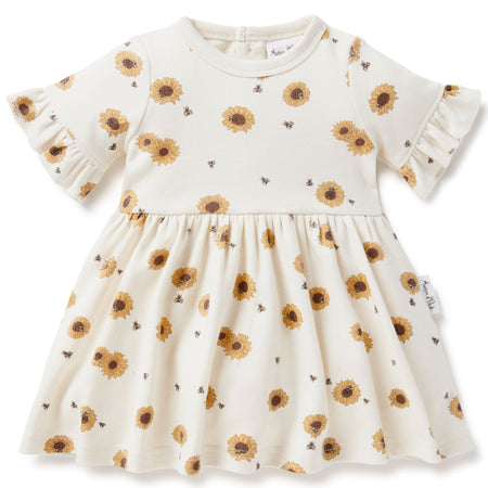 Aster & Oak | Pixi Floral Ruffle Dress - LAST Size 3, 5