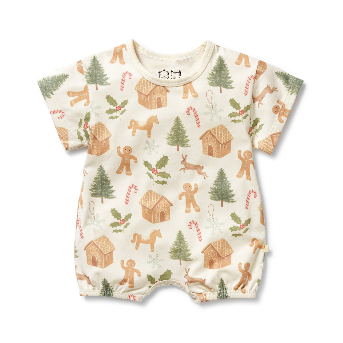 Wilson & Frenchy | Holly Jolly Magic Organic Growsuit