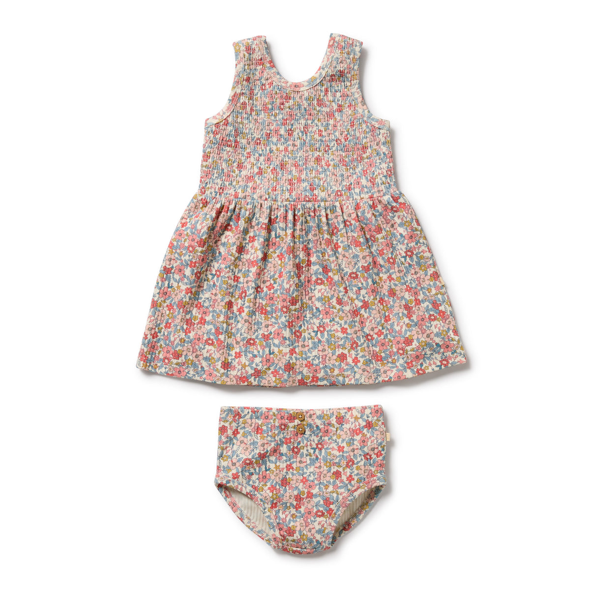 Wilson & Frenchy | Summer Bloom Organic Dress Set
