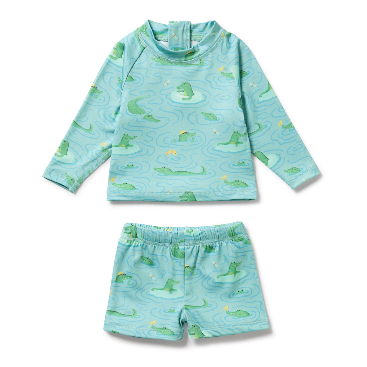 Wilson & Frenchy | Sunny Scales Rashie Swim Set