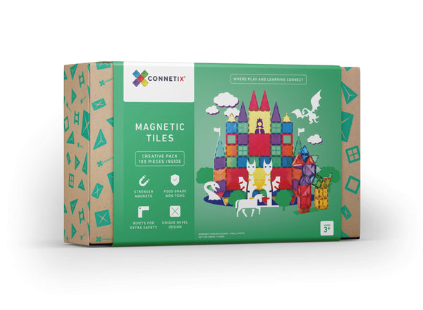 connetix tiles 100 piece set