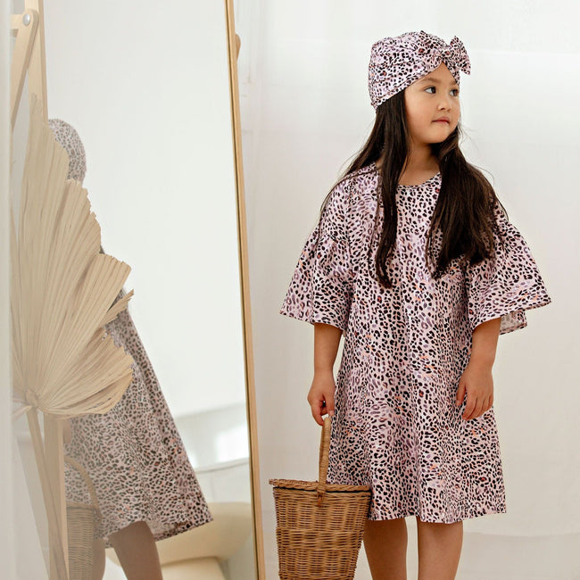 Kapowkids | Leopardess Puff Dress